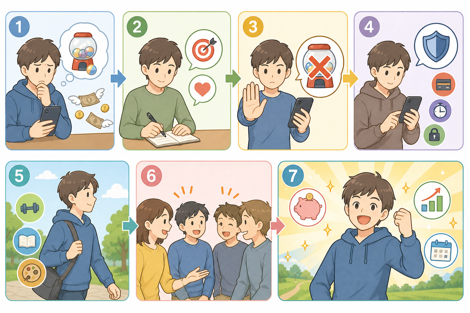 主な原因を深掘り:なぜガチャはやめられないのか