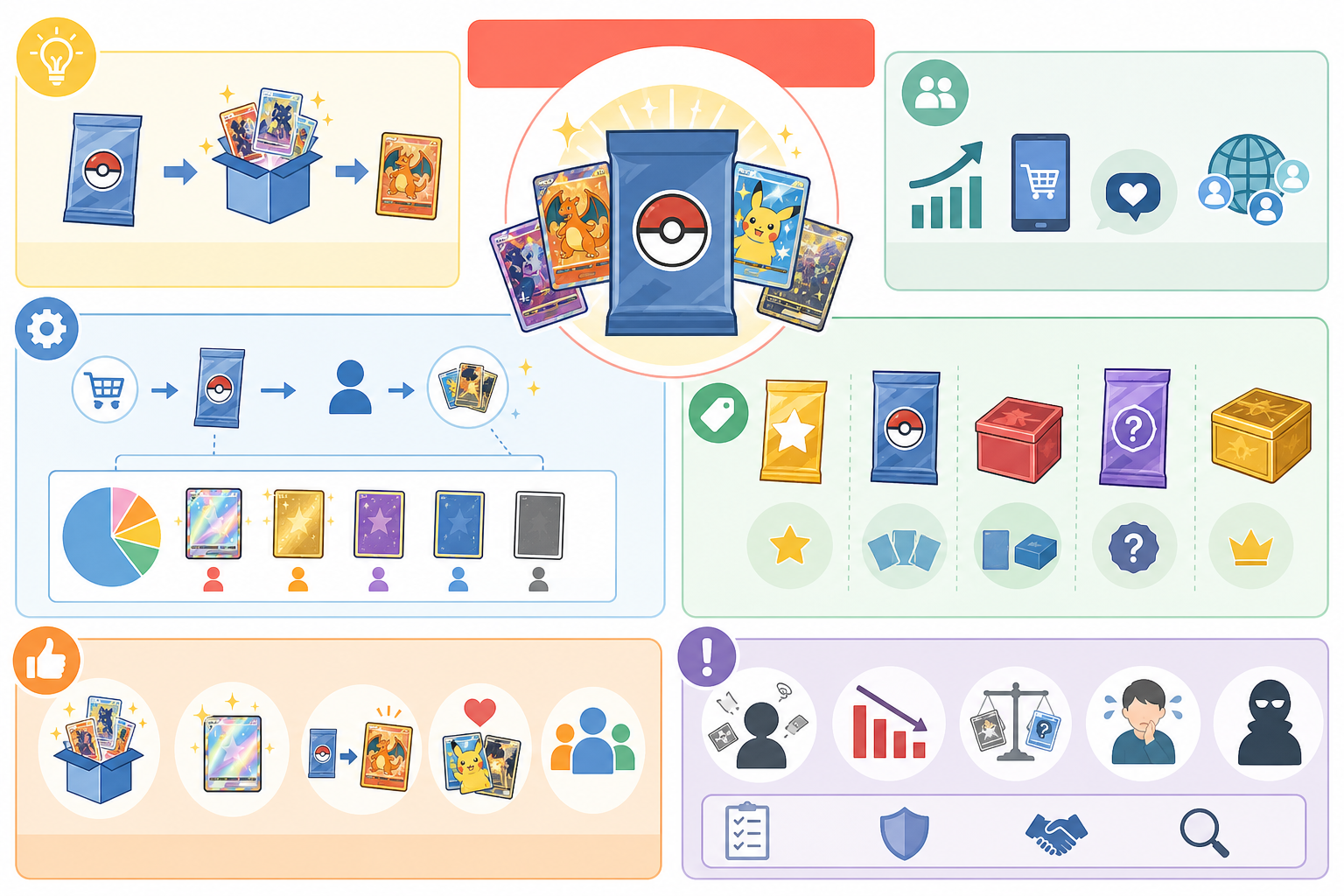 【初心者向け】ポケカのオリパとは？仕組みと手を出してはいけない人の特徴の図解