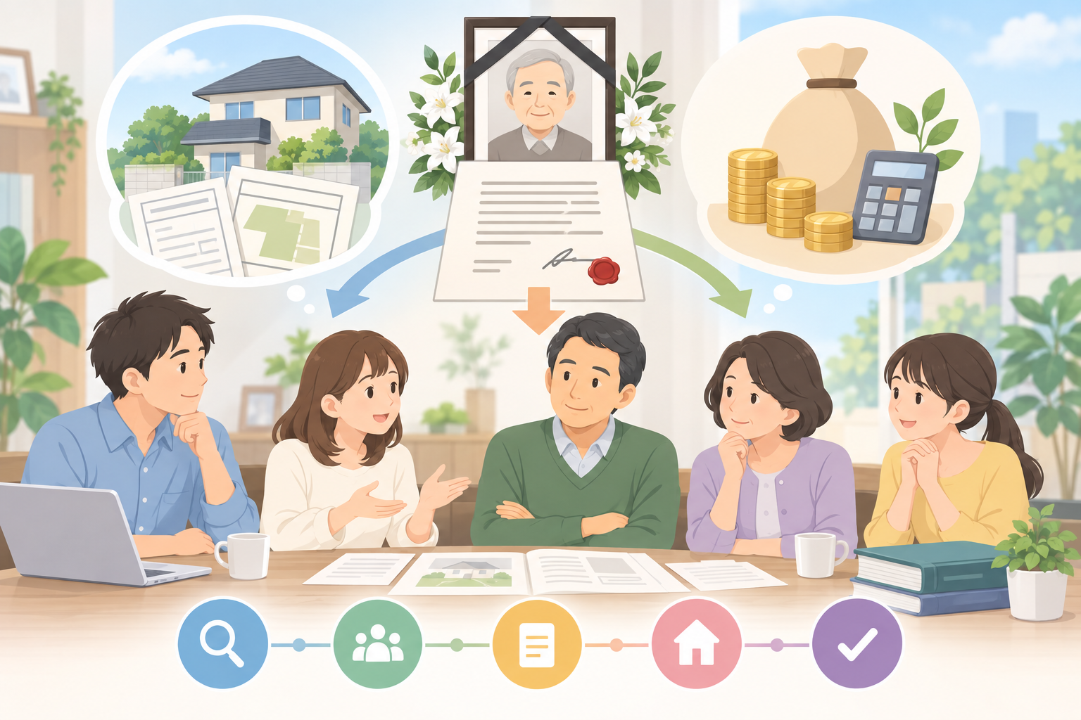 遺言があっても分け直せない・難しくなるケース