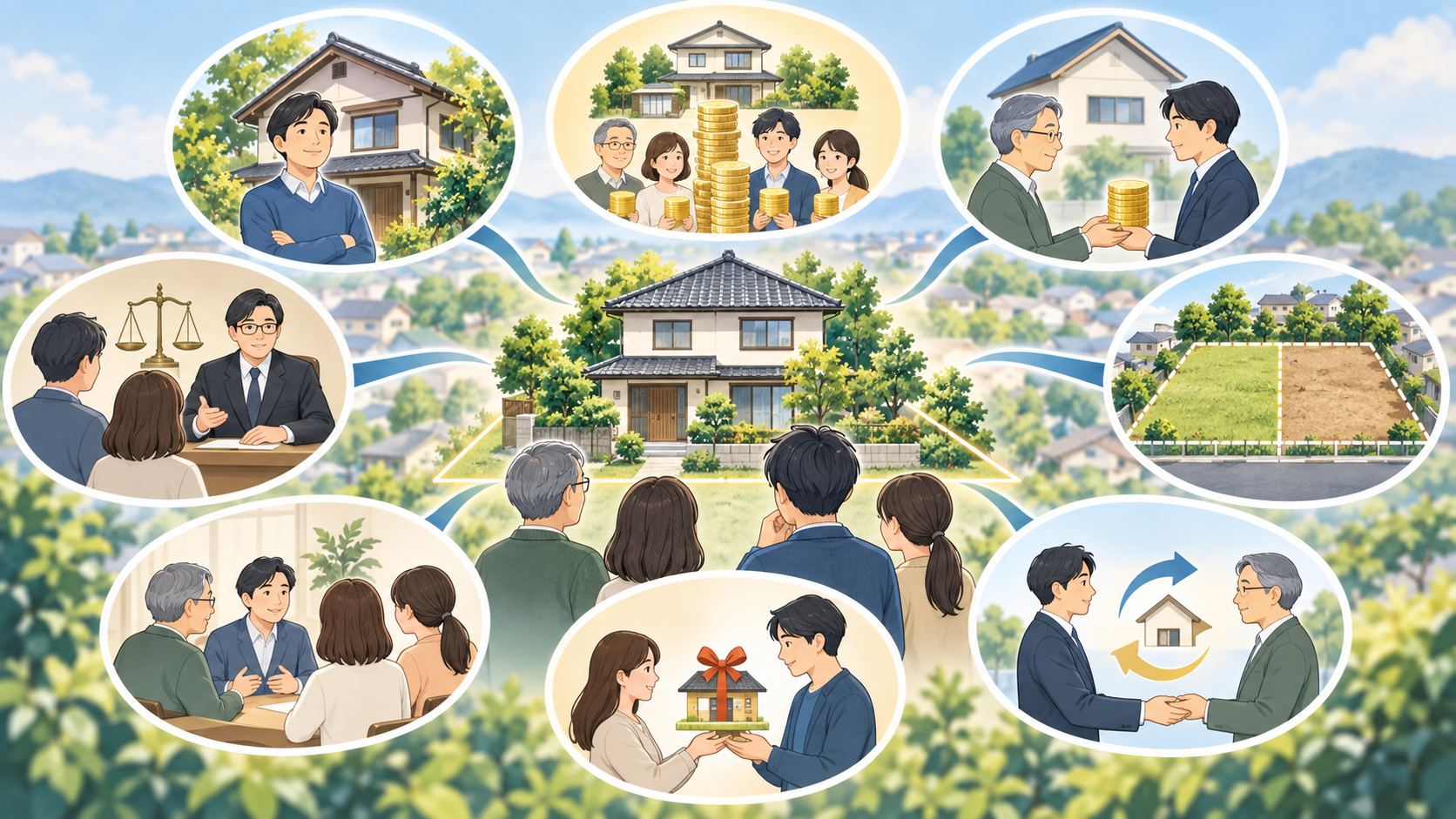 共有名義のまま相続すると困る3つのこと