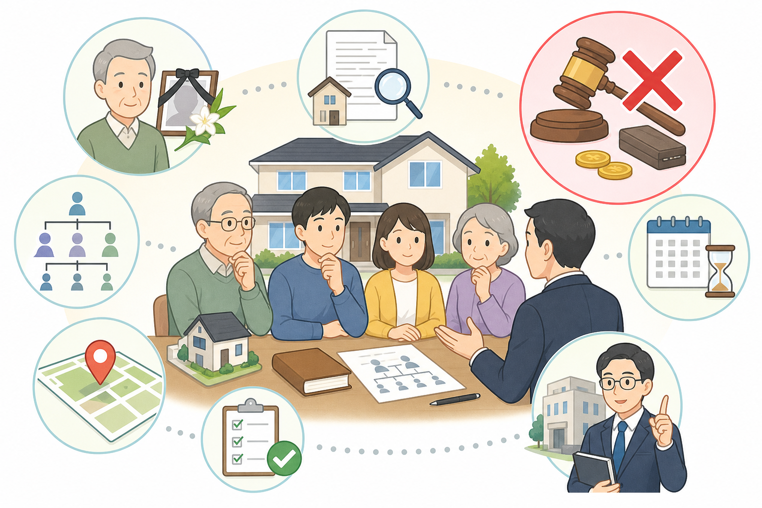 注意点①|「昔の相続は対象外」という思い込み