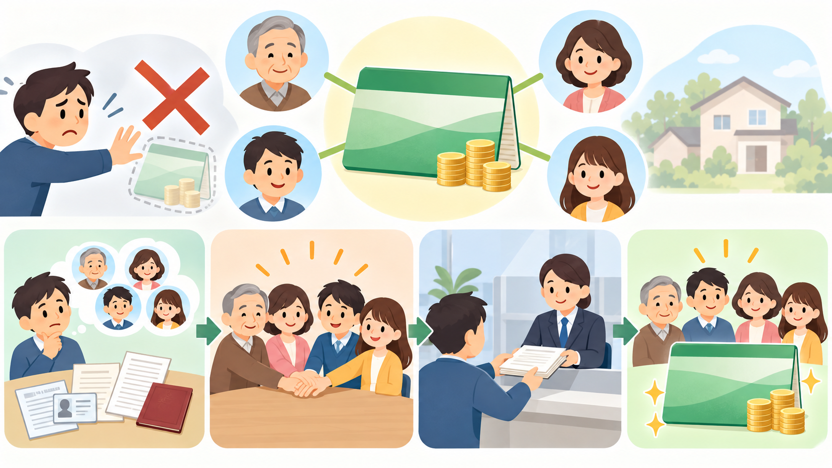なぜ相続した預金は1人で動かせない?「共有名義」の誤解