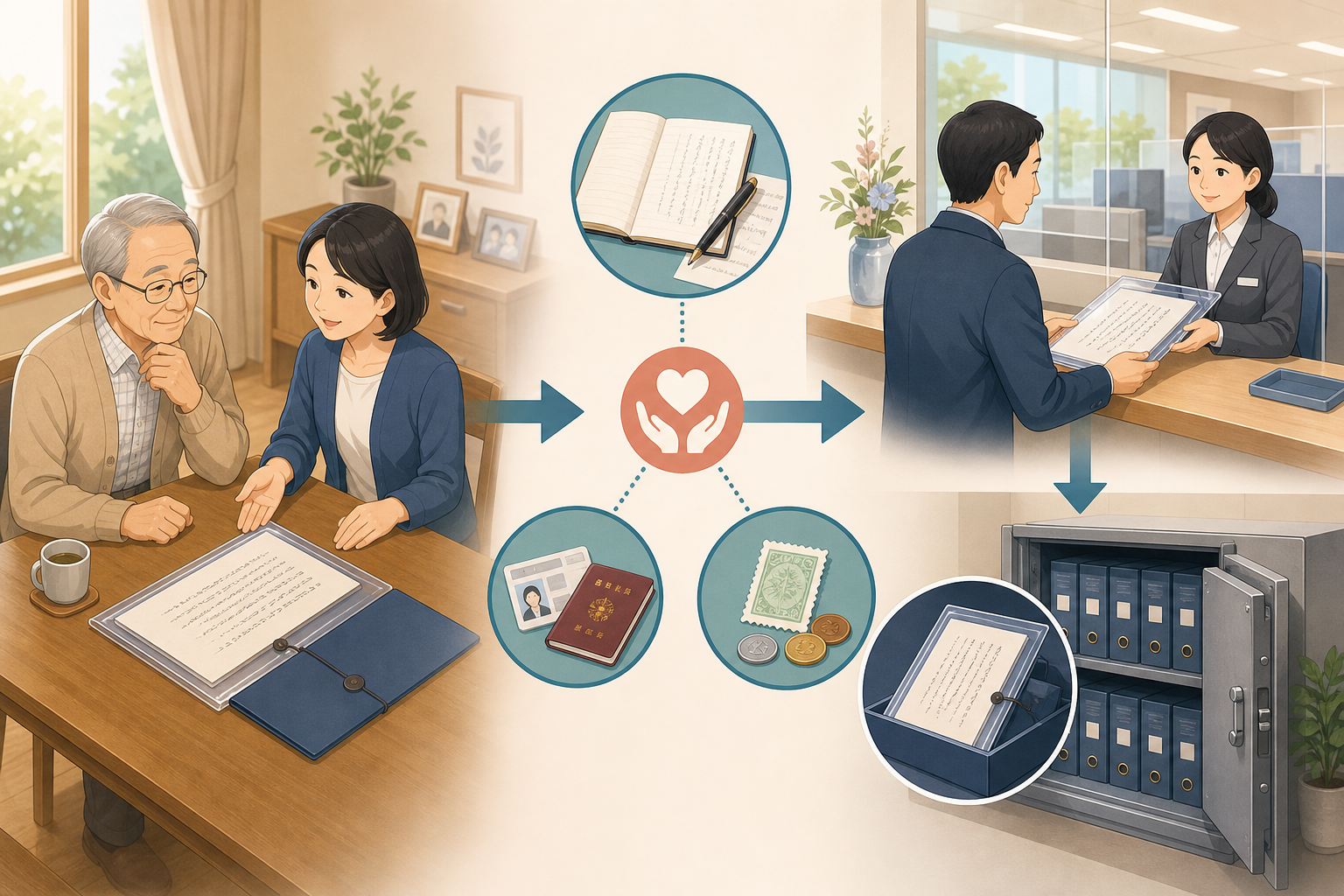 自筆証書遺言を法務局に預けるデメリットは何か?