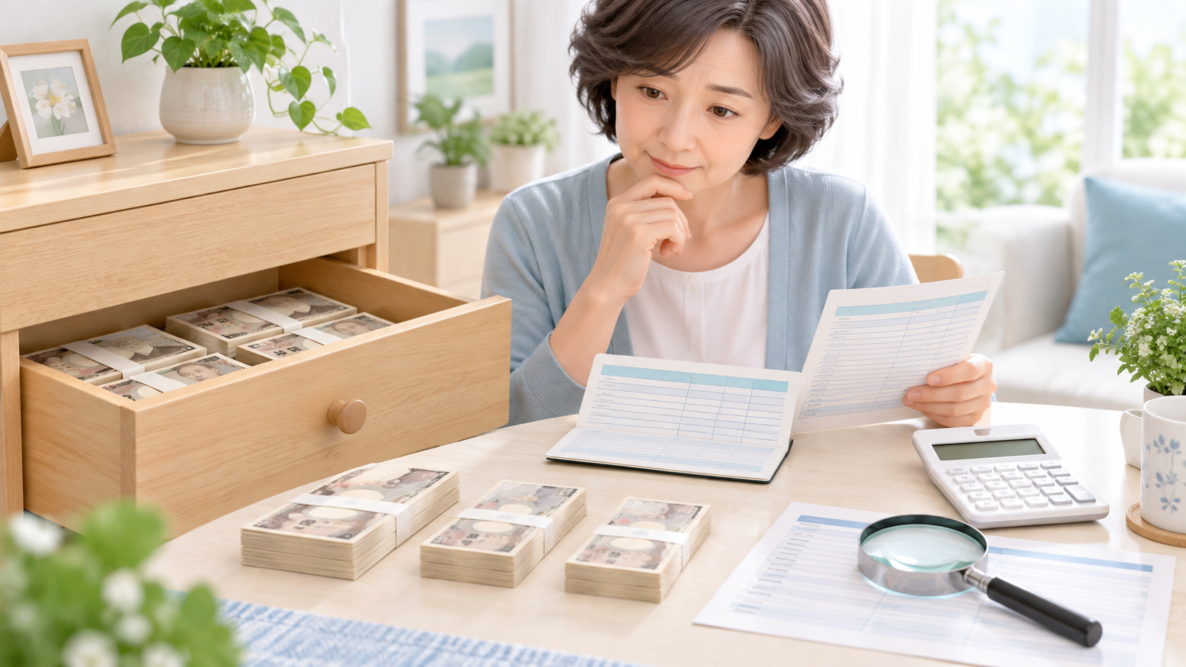 相続でタンス預金がバレる原因|出金額と残った現金が合わないときの確認法