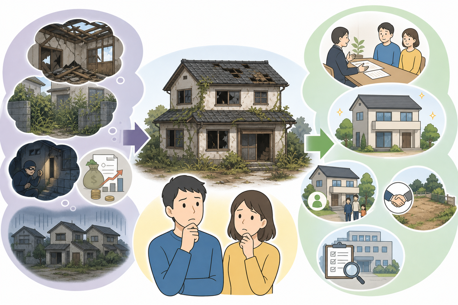 空き家問題が起きる仕組み|なぜ家は放置されるのか